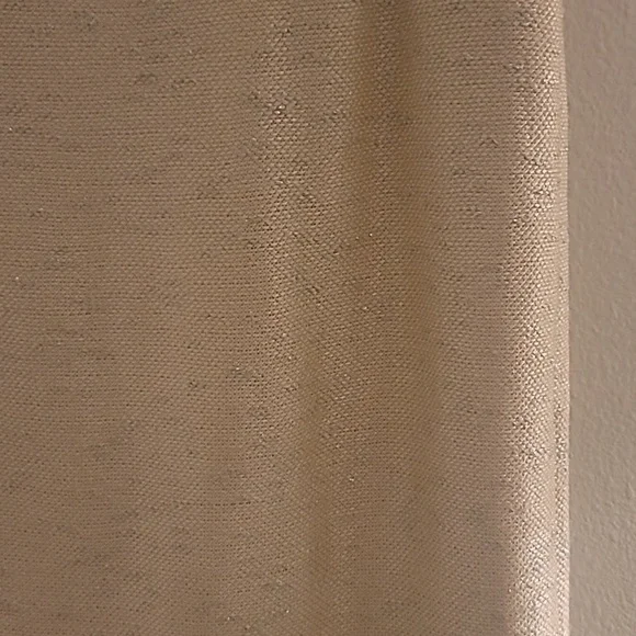 Vintage St John Couture Cream Shimmer Gold Pencil Skirt Sz 2 - Picture 3 of 6